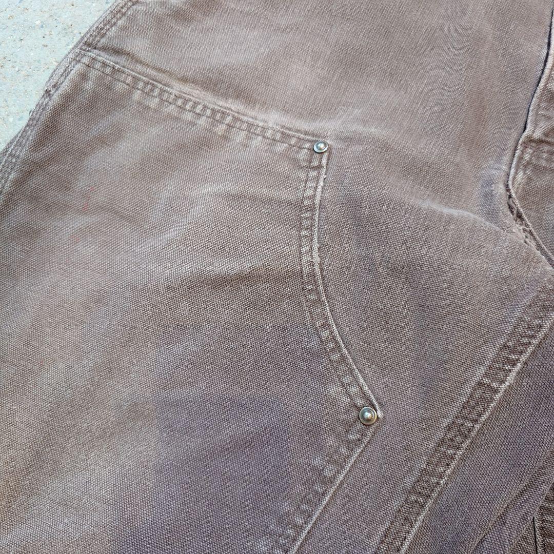 CARHARTT double knee brown W34 L32 Made in MEXICO
