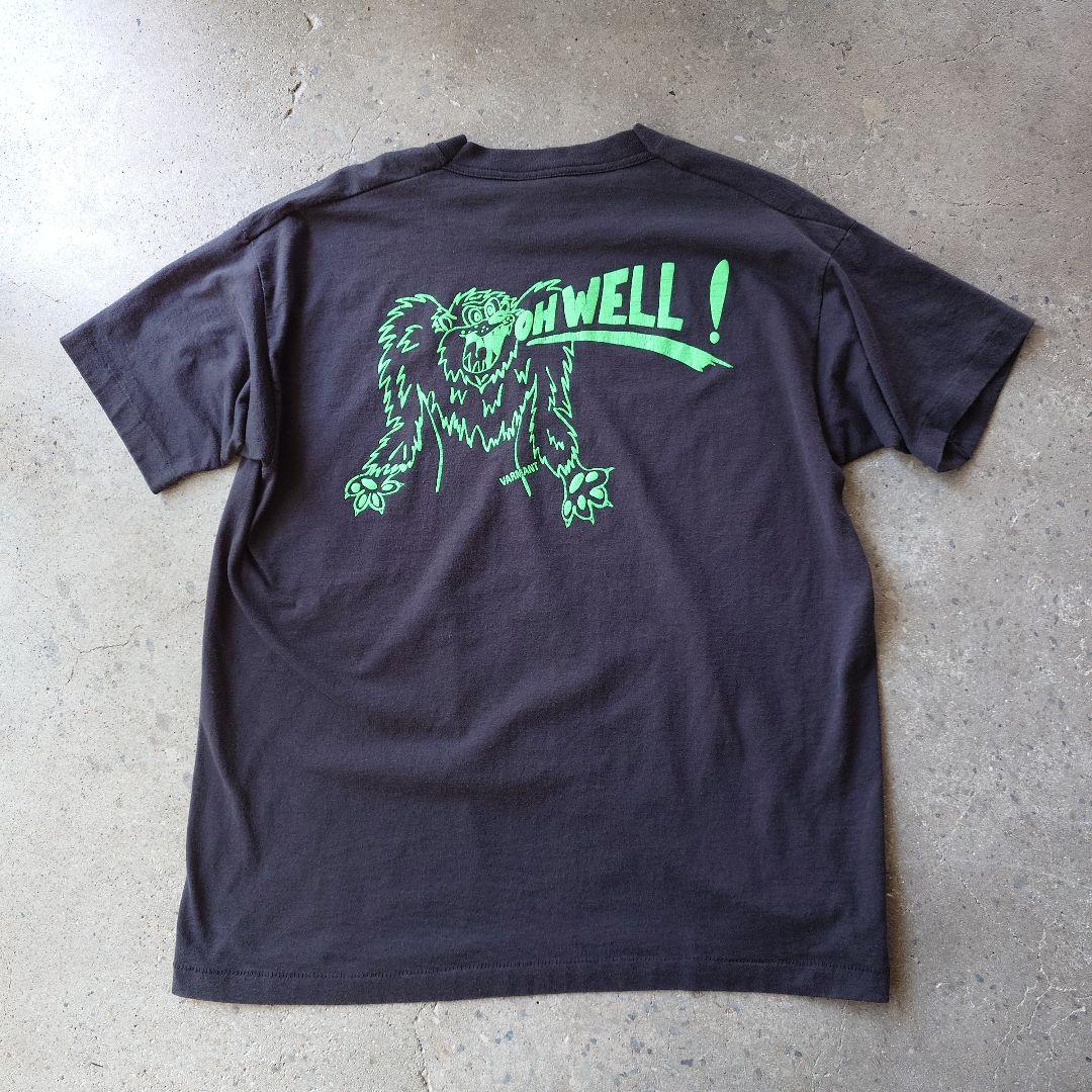 Used print tee 90s single XL