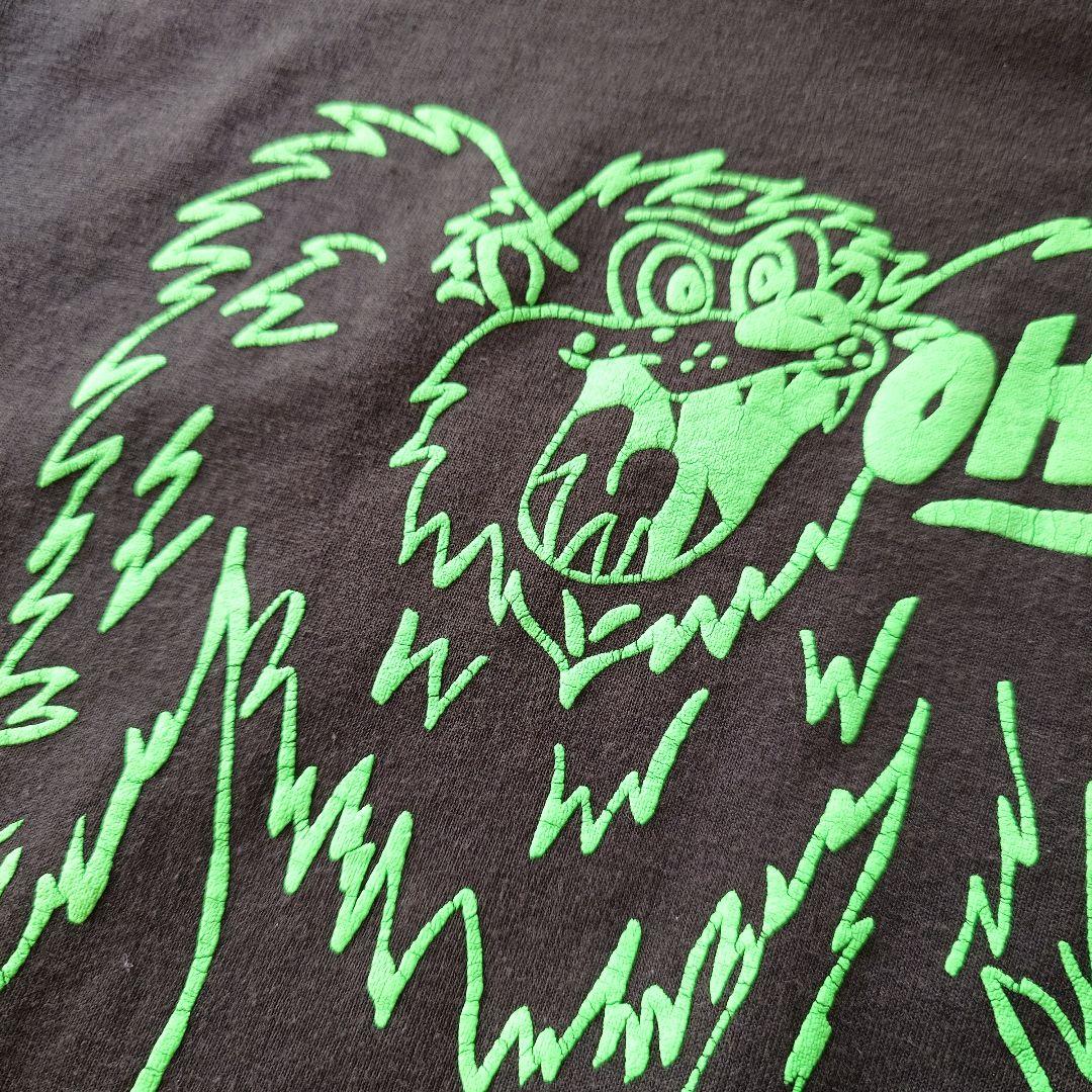 Used print tee 90s single XL