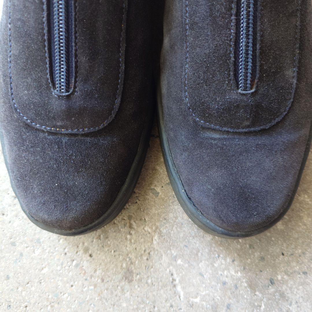 VERSACE old leather sneaker slip on sz 71/2