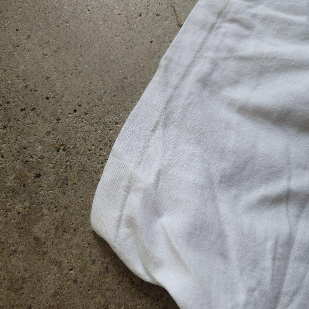90s single used print tee L