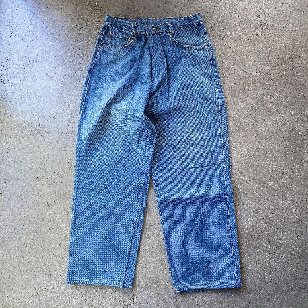 women carhartt denim wide jeans L