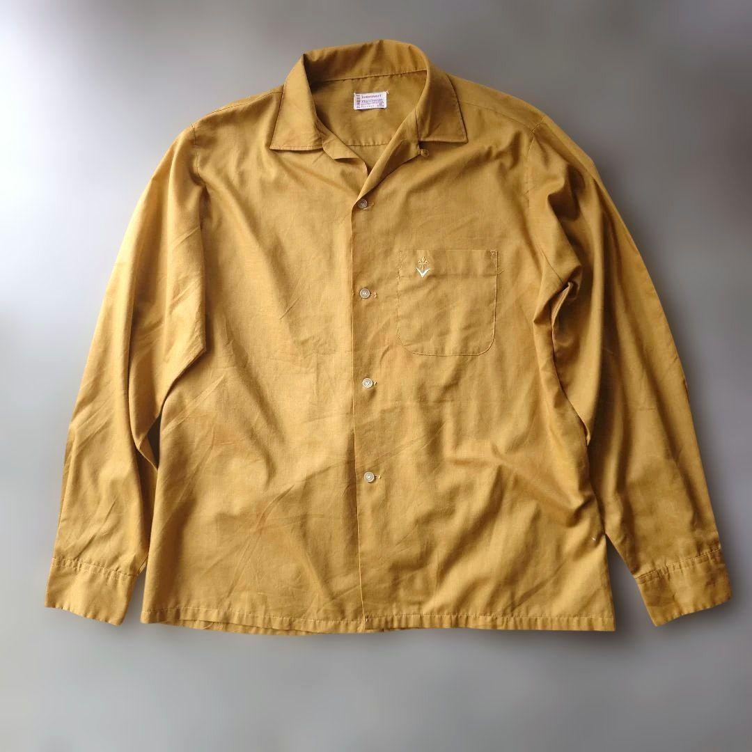 60s TOWNCRAFT open collar shirts M – ALLTHAT