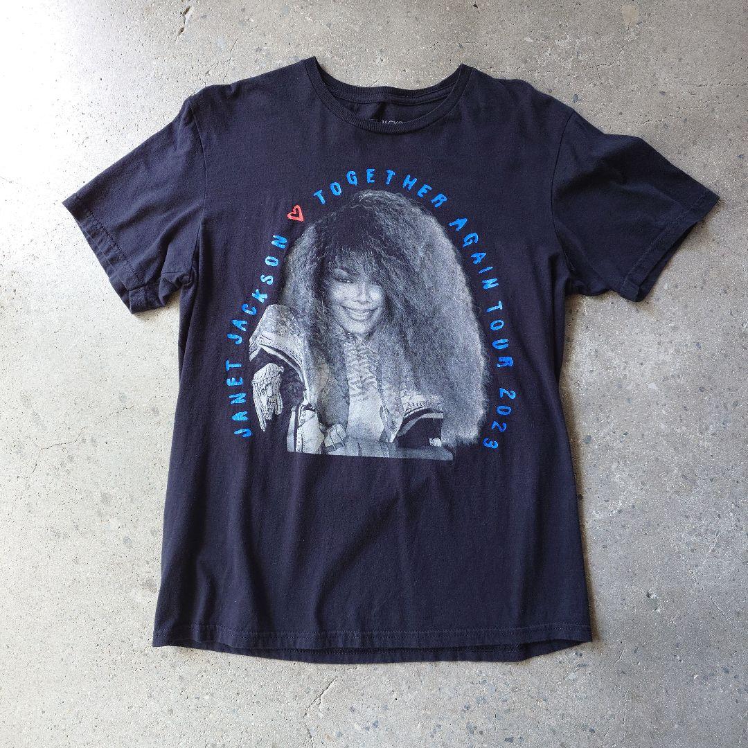 【M】JANET JACKSON ジャネットジャクソン Tシャツ 2023 JANET JACKSON tour tee 2023 women M – ALLTHAT