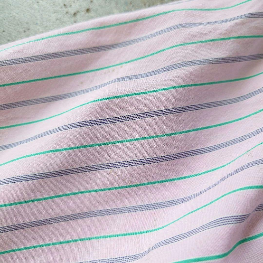 POLO RALPHLAUREN ss stripe shirts M