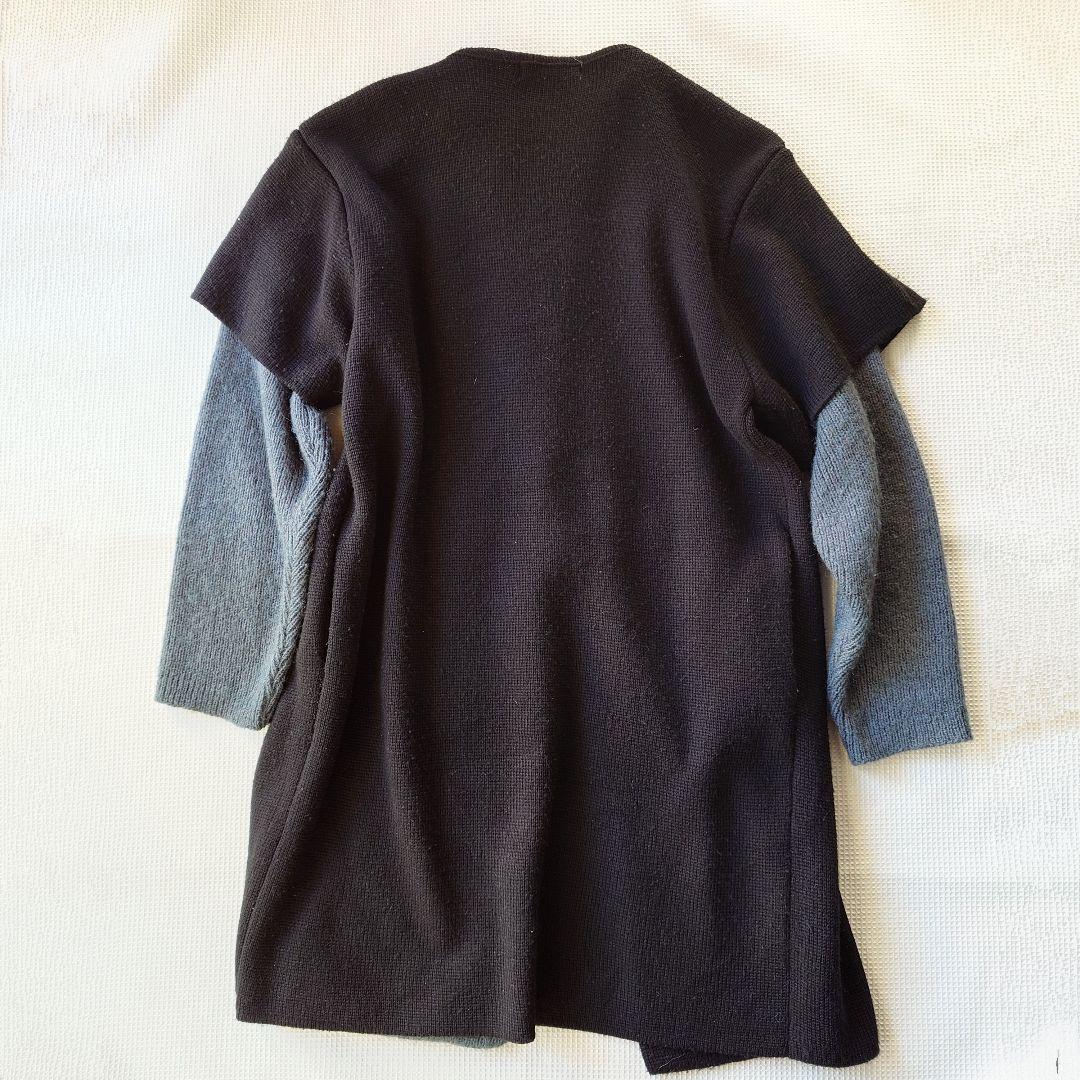 women knit layered one piece ユーズド レディース ニットワンピース