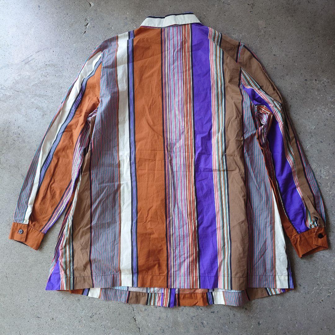 MARINA RINALDI stripe shirts op