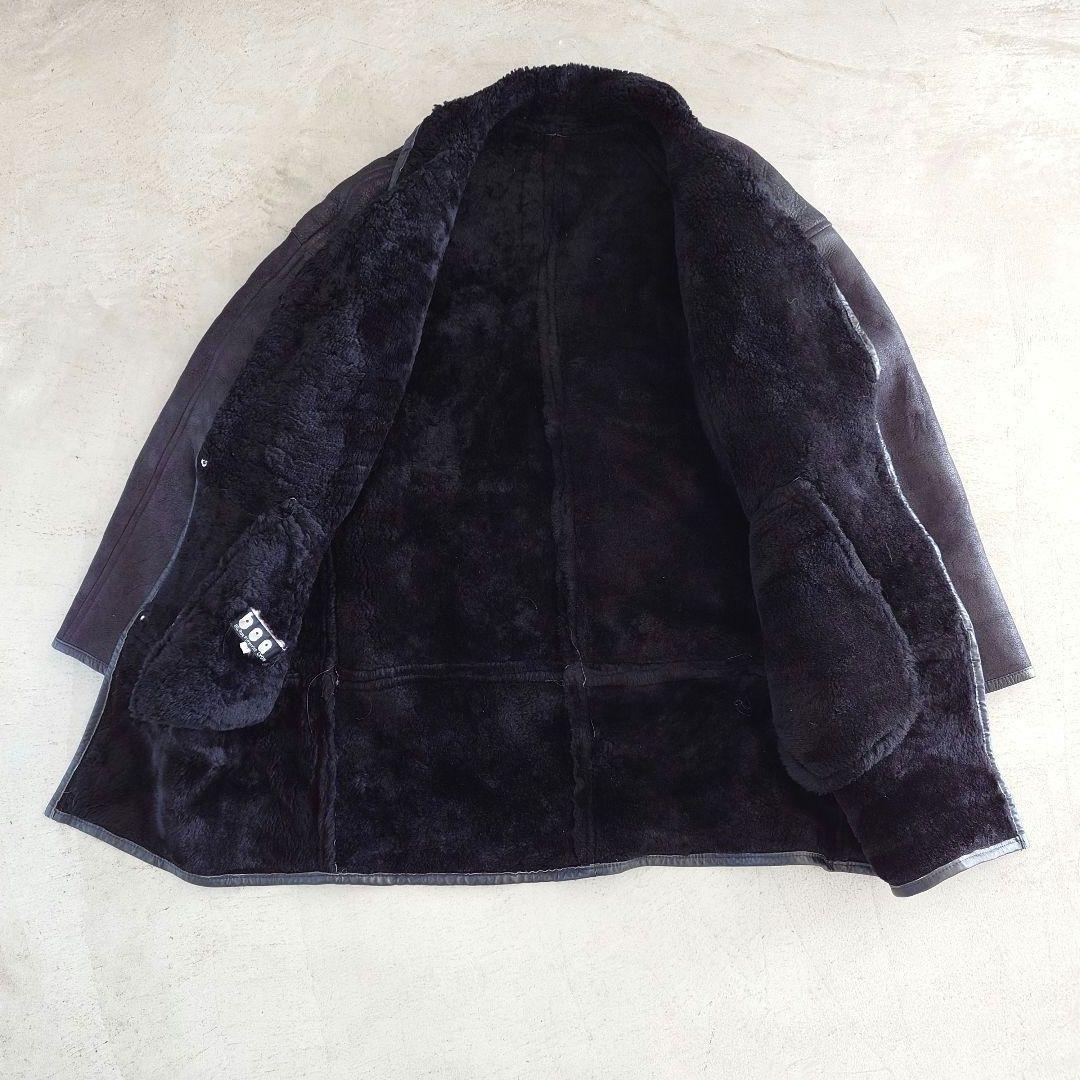 Used Sheepskin Mouton French Coat 古着 ユーズド ムートンコート フランス製
