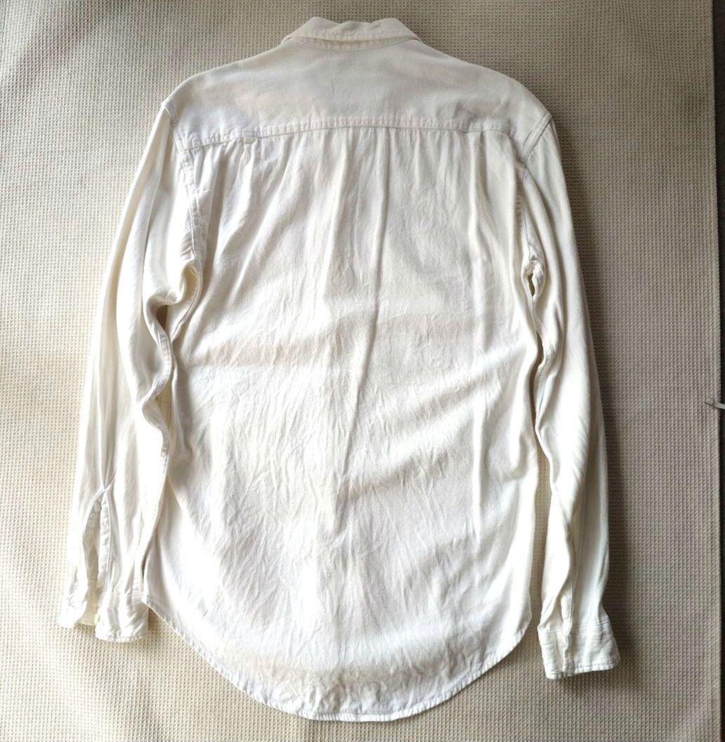 EURO Levis white denim work shirts s