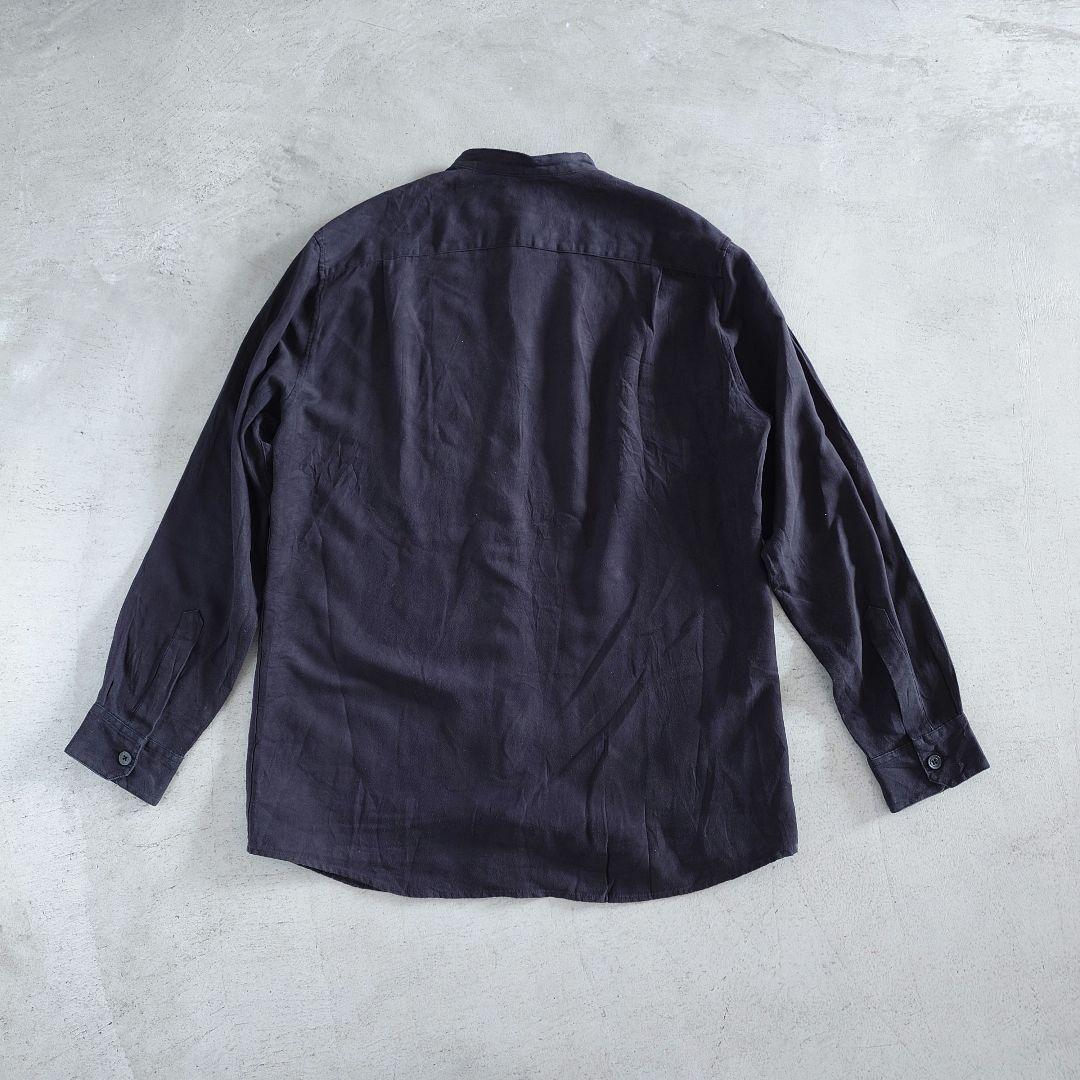 used suede like stand collar shirts L~XL