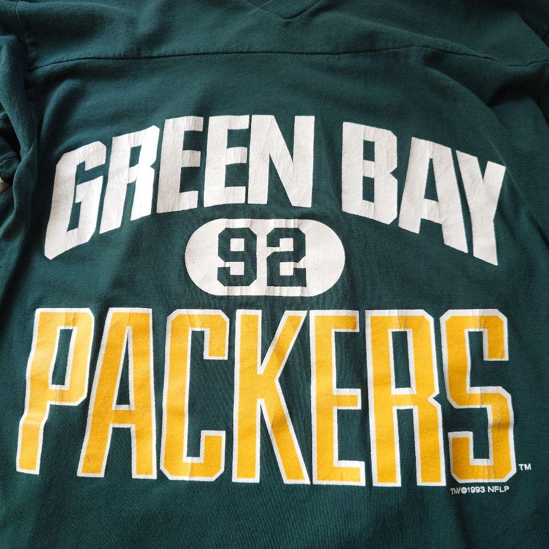 90s Made in USA football tee GREENBAY PACKERS L