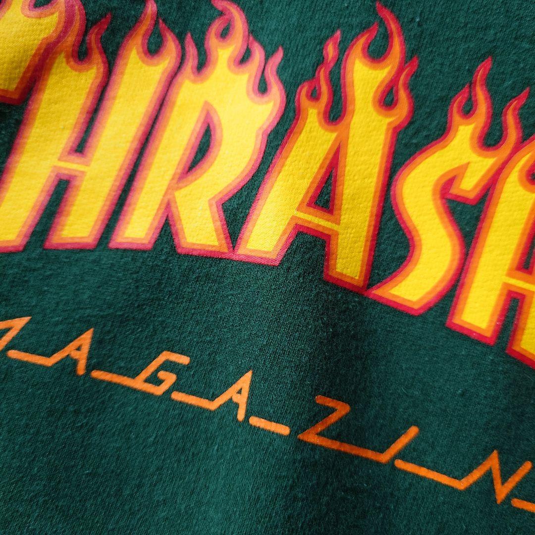90s THRASHER hoody sweat M