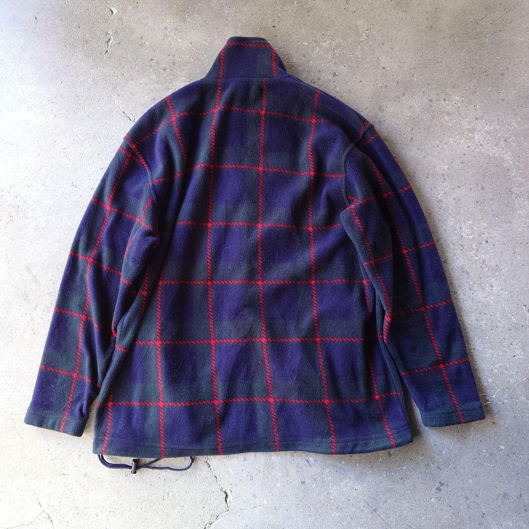 Ralphlauren check fleece M