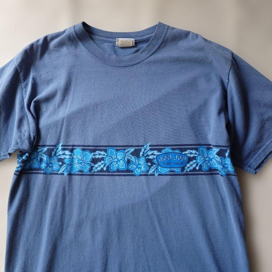 RONJON SURF border tee blue L