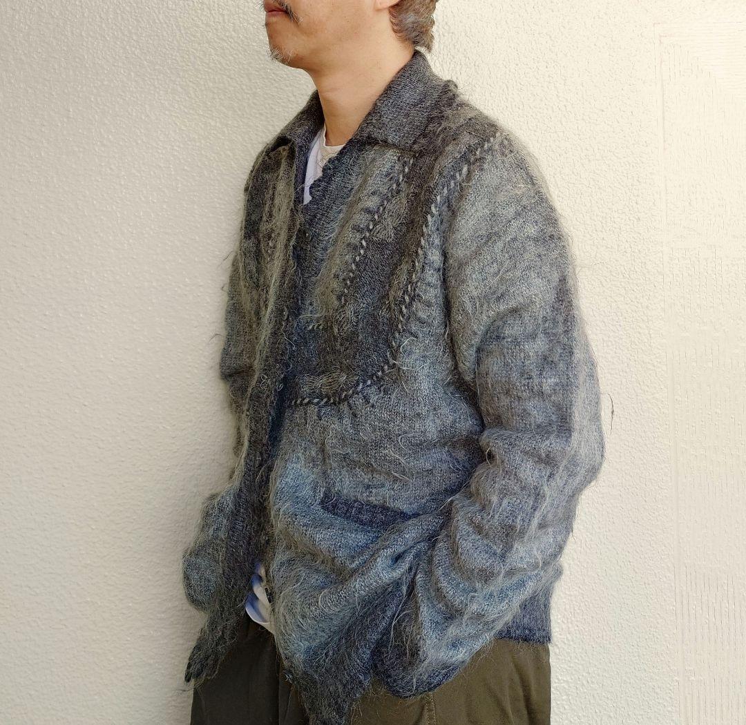 Deadstock Mohair Cardigan Italy デッドストック ユーズド 古着 モヘアニット モヘアカーディガン イタリア製