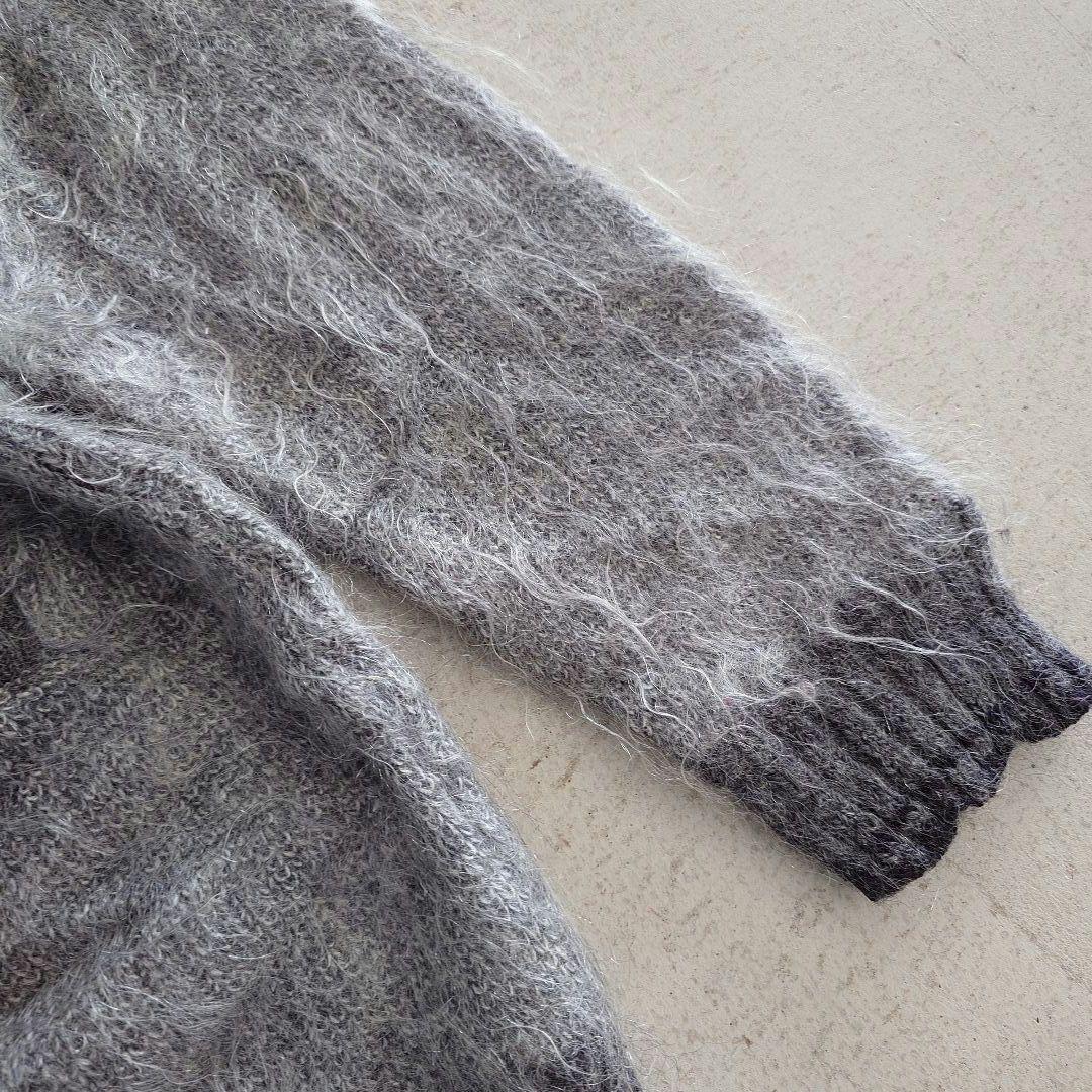 Deadstock Mohair Cardigan Italy デッドストック ユーズド 古着 モヘアニット モヘアカーディガン イタリア製