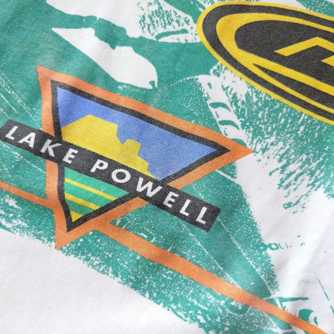 OLD POWELL vintage back print tee single XL