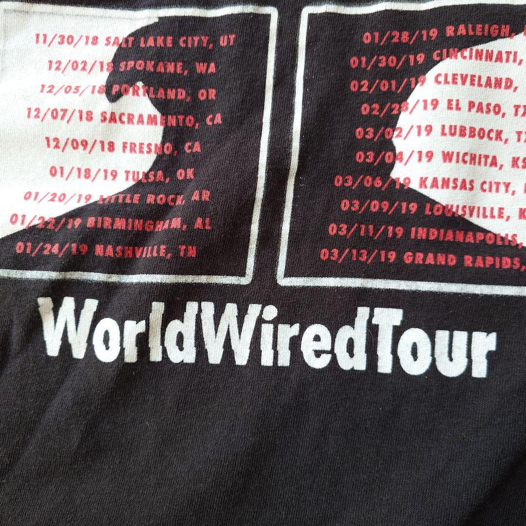 2018 METALLICA tour tee xl
