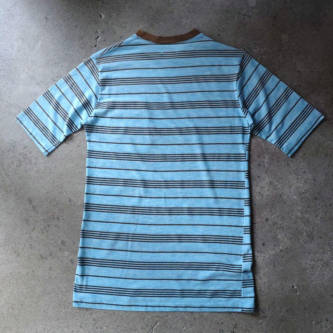 70s pocket border tee kingsize co M