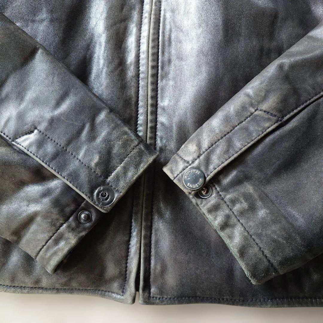 WILSONS LEATHER lamb leather jacket M 80s