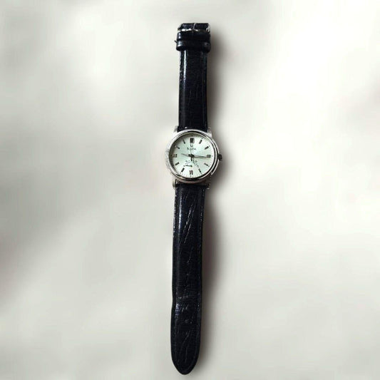 BULOVA watch automatic 自動巻き腕時計 パワーリザーブ稼働品 ブローバ 46761裏スケ