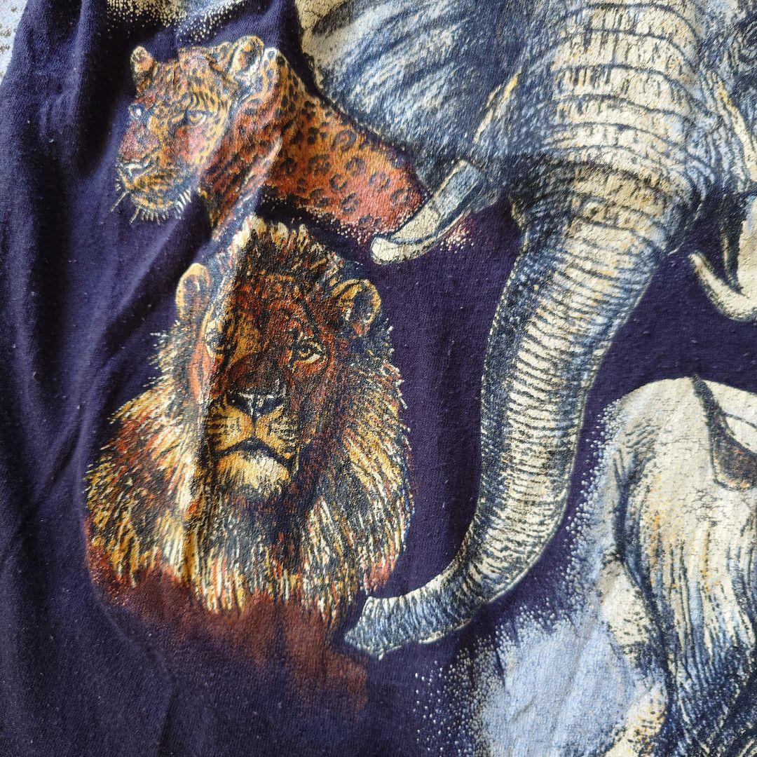 Used ANIMAL print tee women