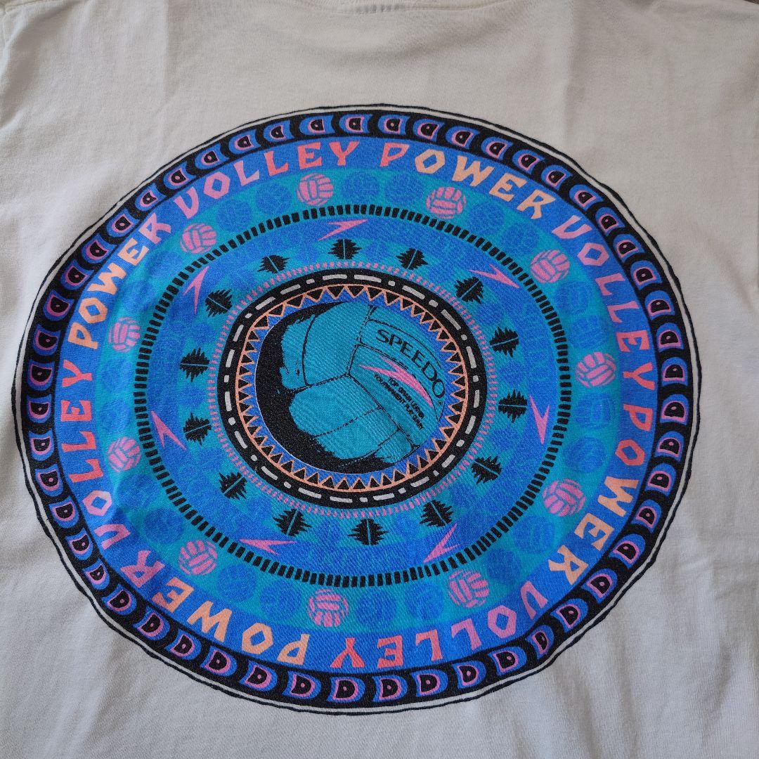 Old SPEEDO balleyball tee L Made in USA