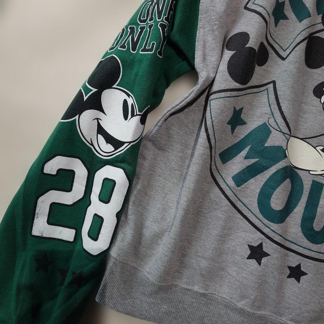 Disney official MICKEY ls print tee S