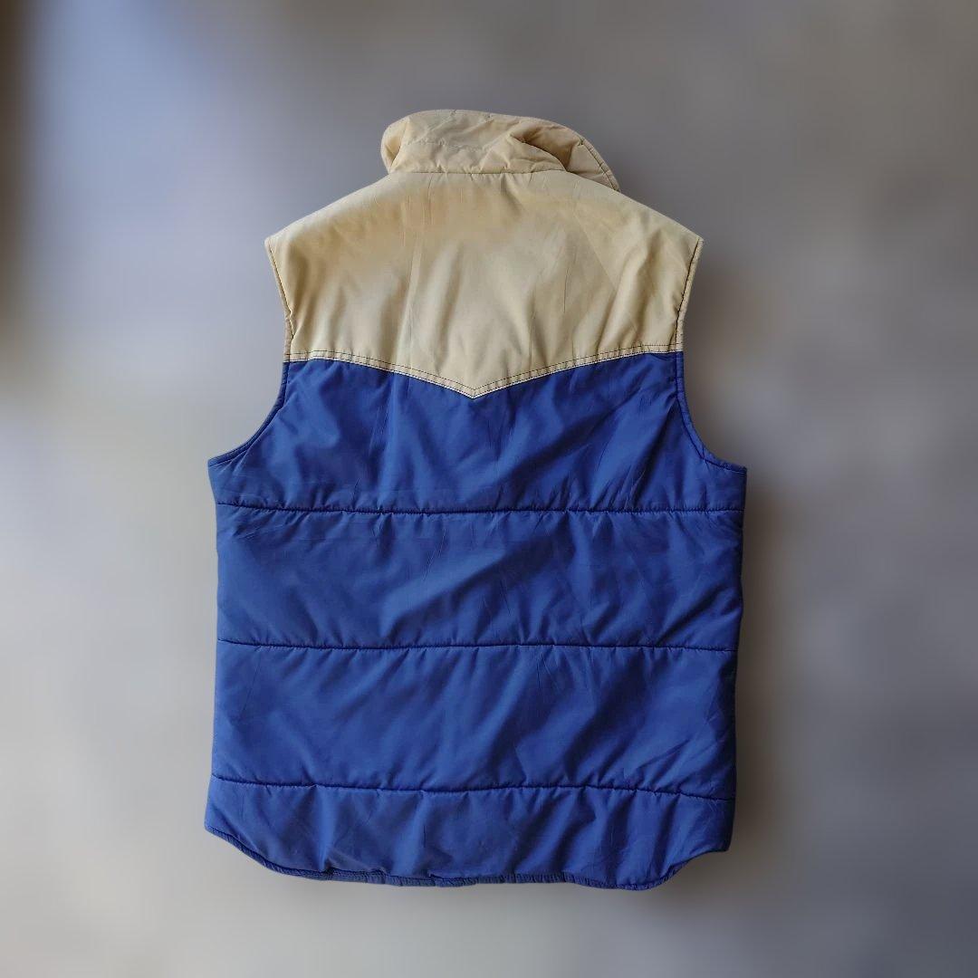 70s Sears western padding vest