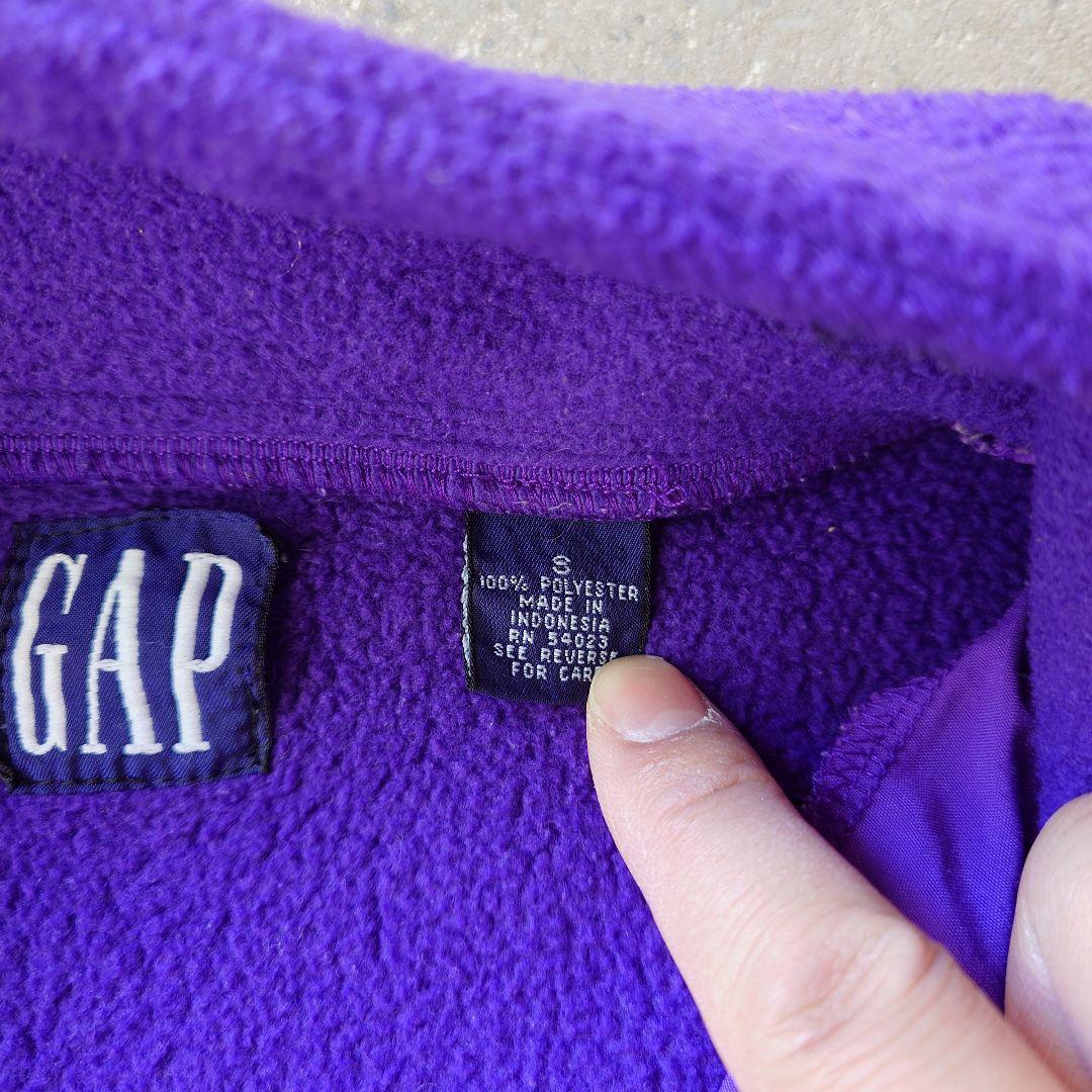 old GAP Fleece pullover S ギャップ フリース プルオーバー S