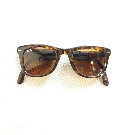 Ray-Ban WAYFARER Folding sunglasses brown フォールディング 折りたたみ サングラス