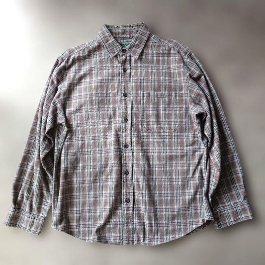 90s WOOLRICH chweck flannel shirts L