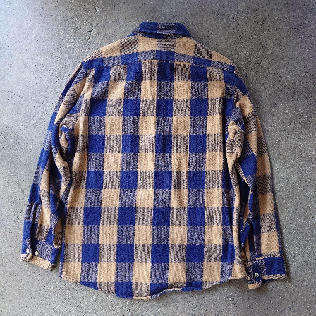 fieldmaster USA 80s block check shirts M