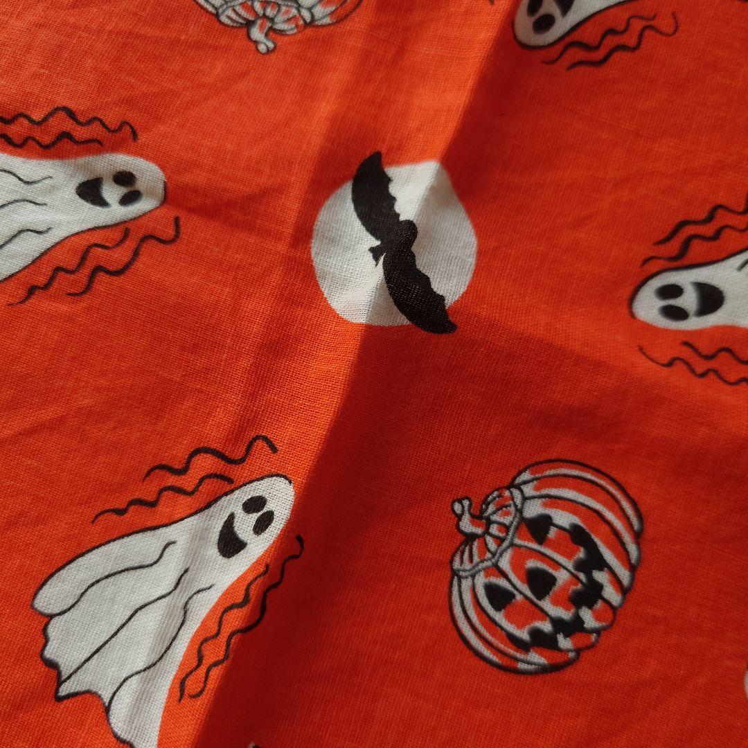 vintage 80s bandana HALLOWEEN USA