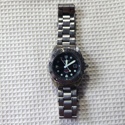 セイコー SEIKO チタンダイバー V145-0AH0 プロスペックス