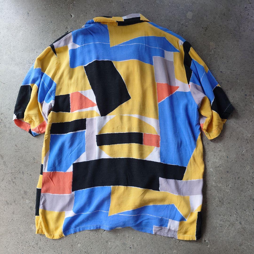 Rayon alllover print shirts XL