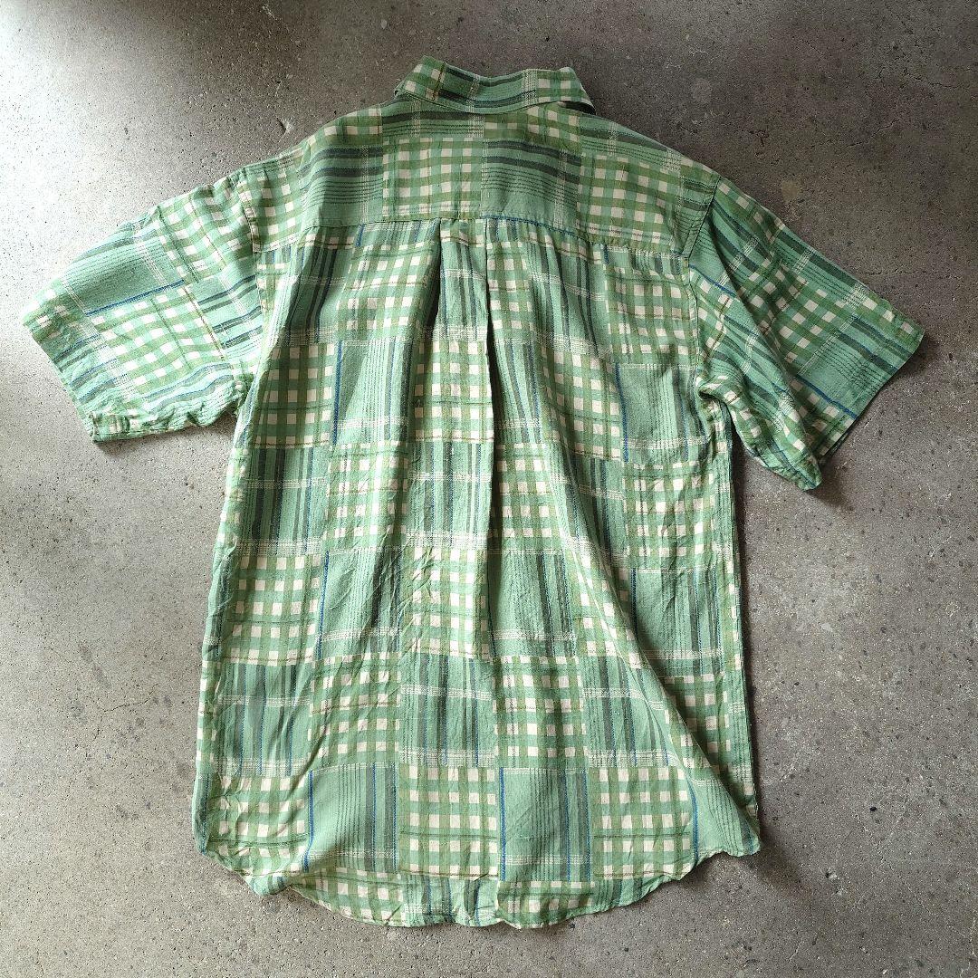GOOUCH deadstock silk ss shirts S