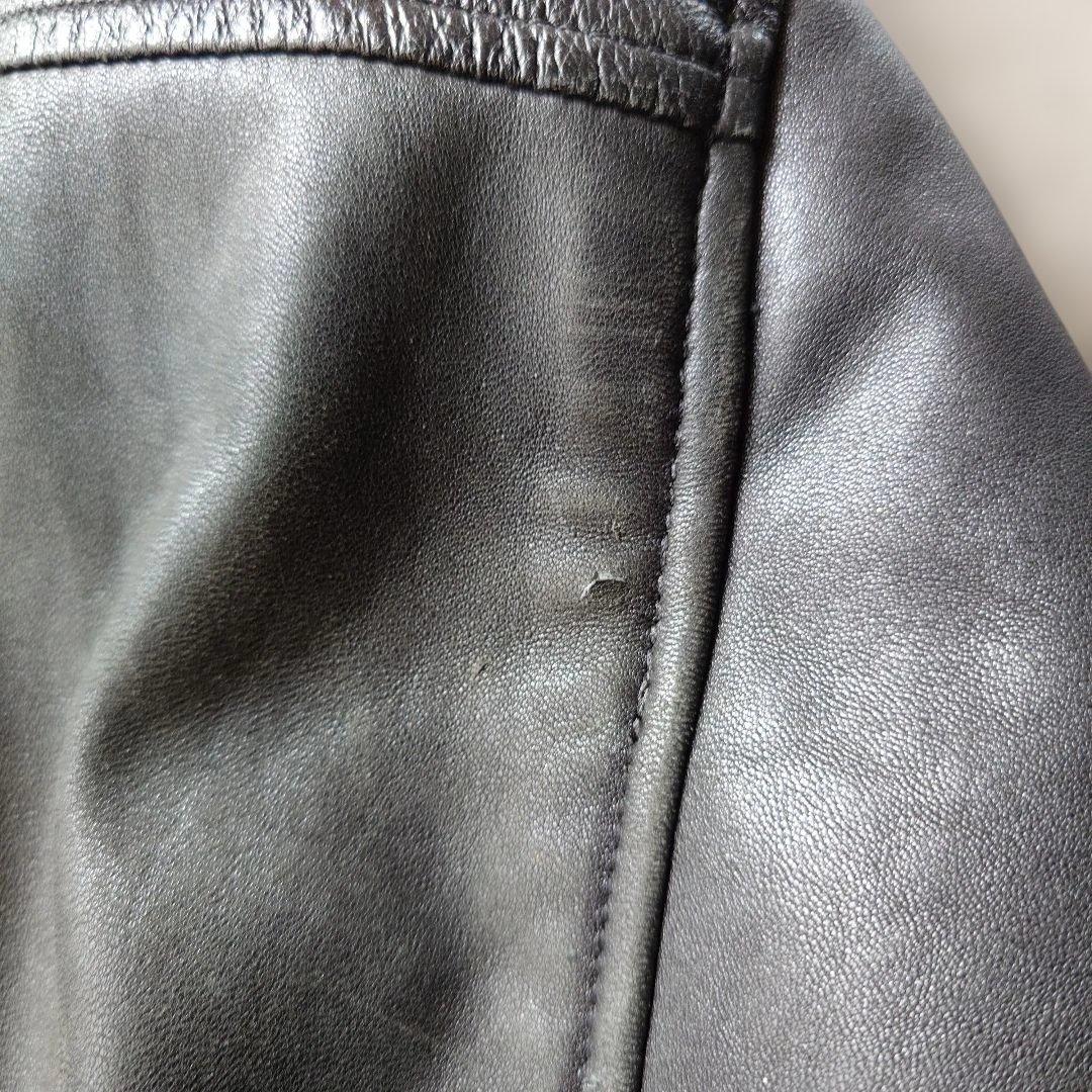 EDDIE BAUER 90s Lamb leather jacket L