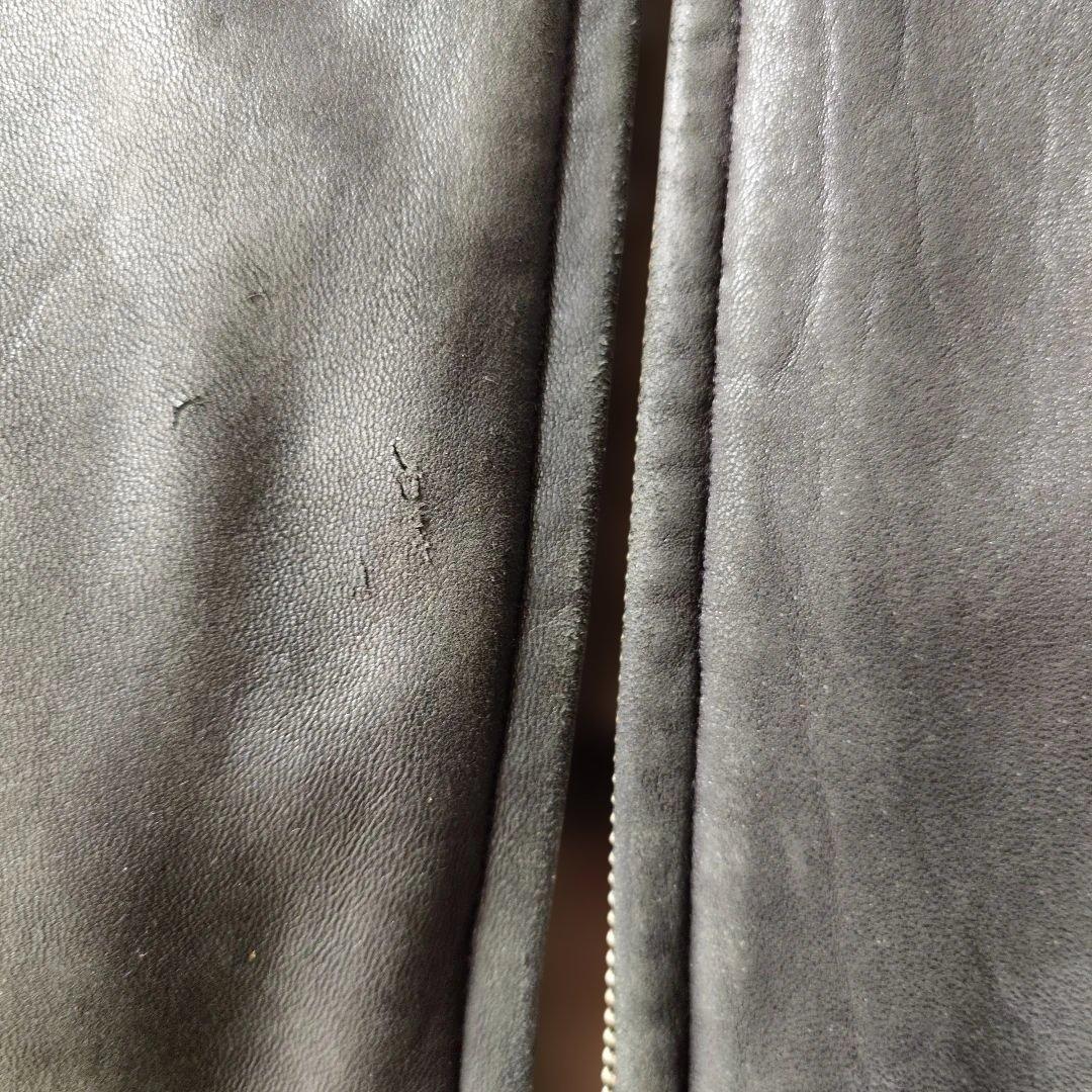 EDDIE BAUER 90s Lamb leather jacket L