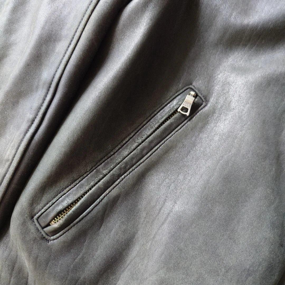 EDDIE BAUER 90s Lamb leather jacket L