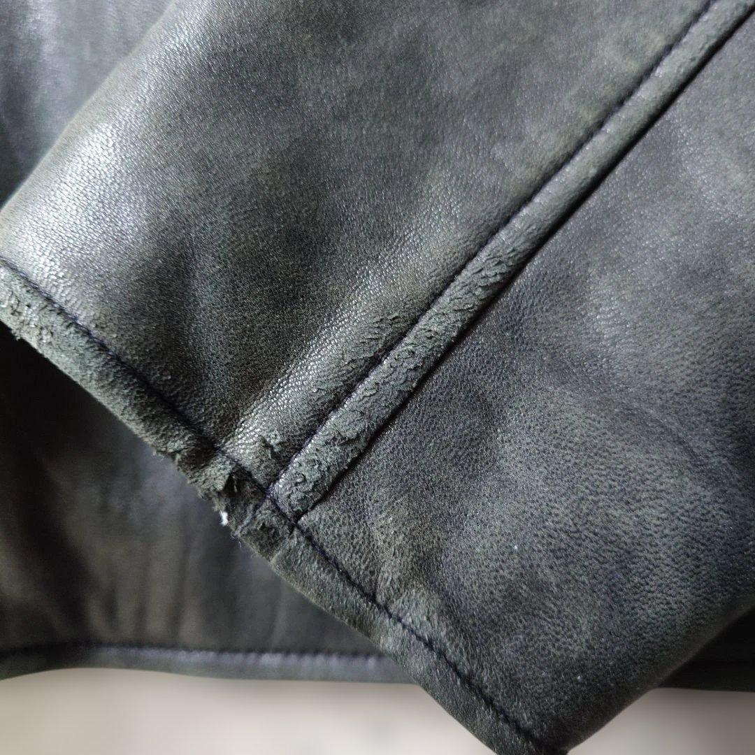 EDDIE BAUER 90s Lamb leather jacket L