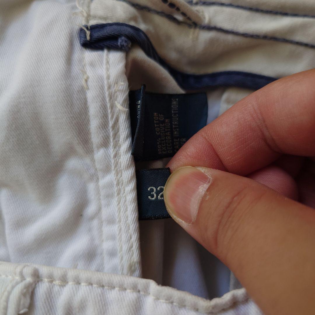 poloralphlauren white shorts w32