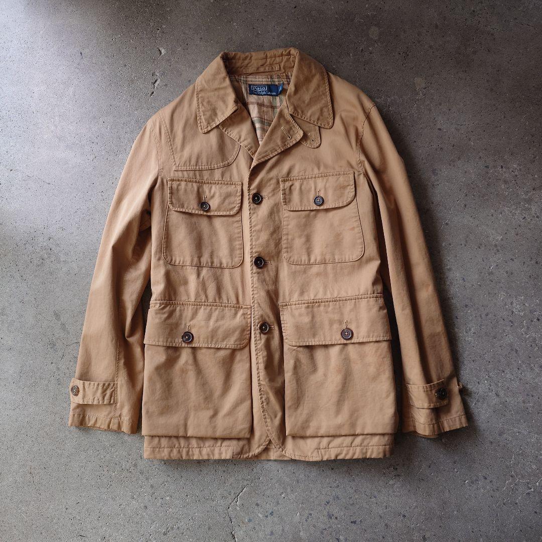 90s POLORALPHLAUREN hunthing jacket S