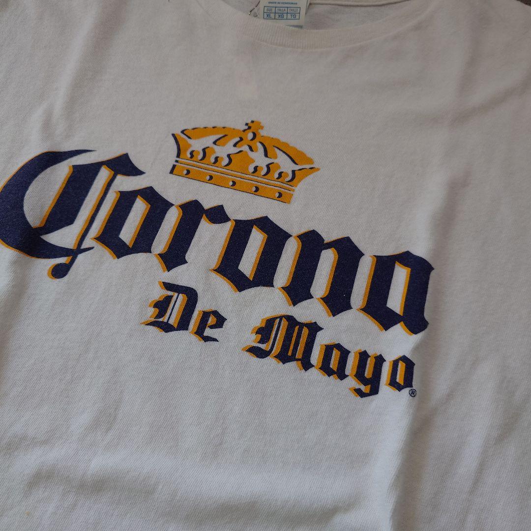 CORONA BEER old english logo tee XL