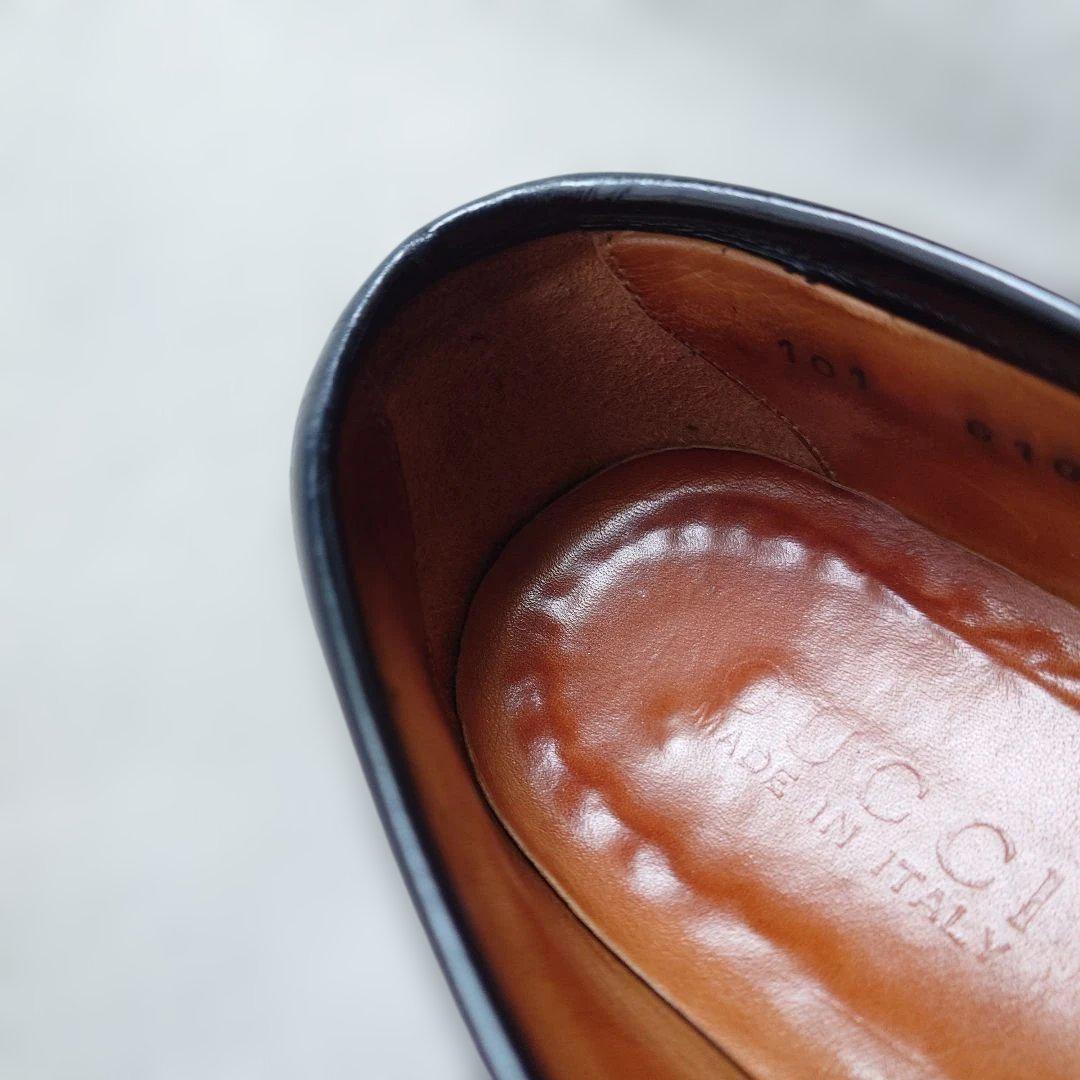 GUCCOI horse bit loffaer 8 D