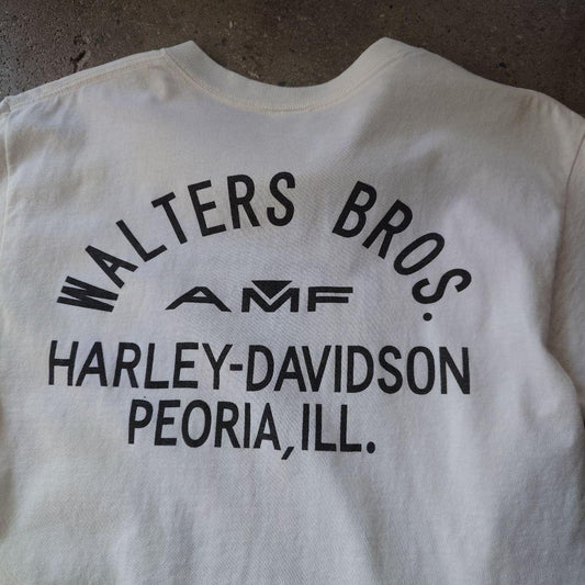 90s HARLEYDAVIDSON NO1 AMF tee anvil S