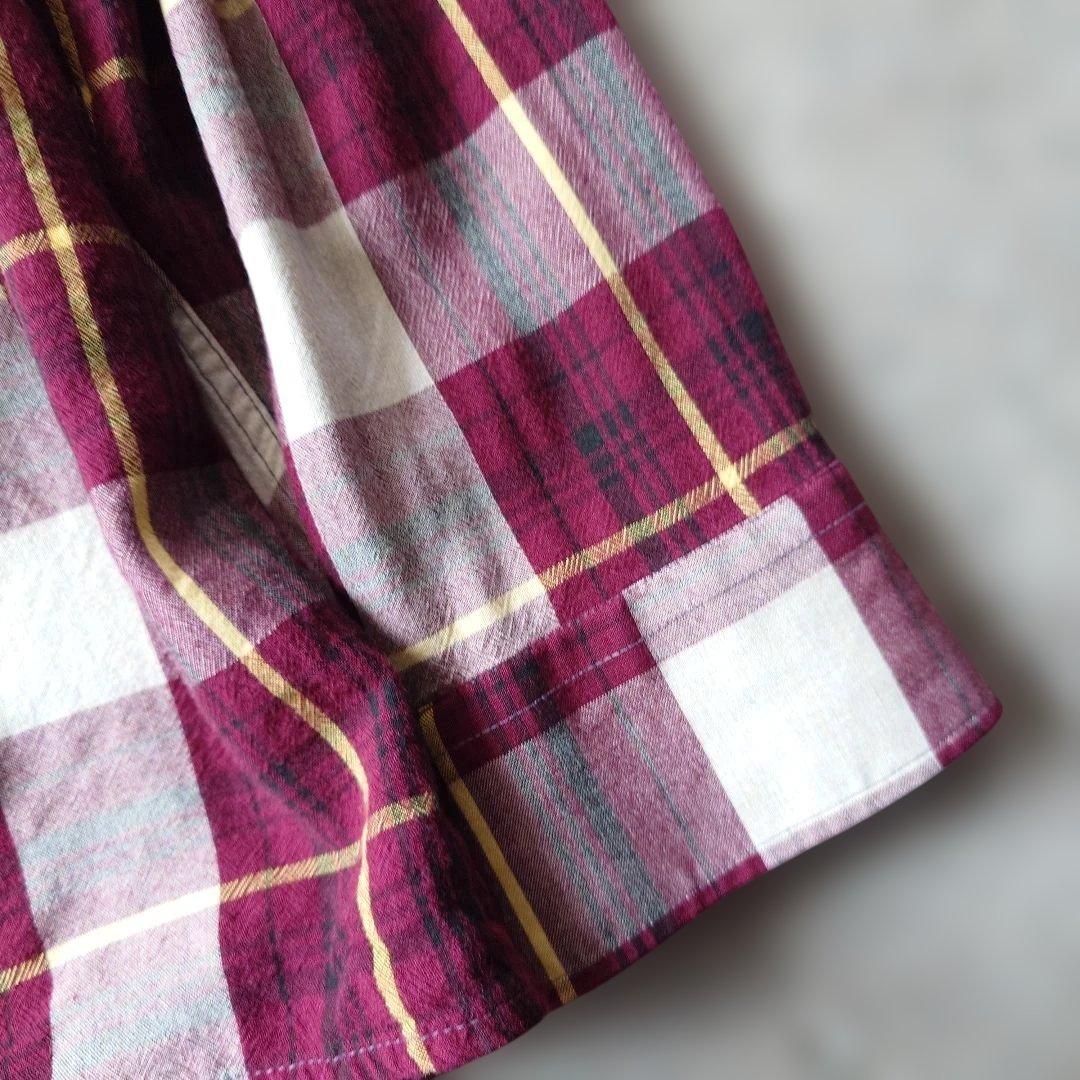 70s pierre cardan rayon open collar shirts L