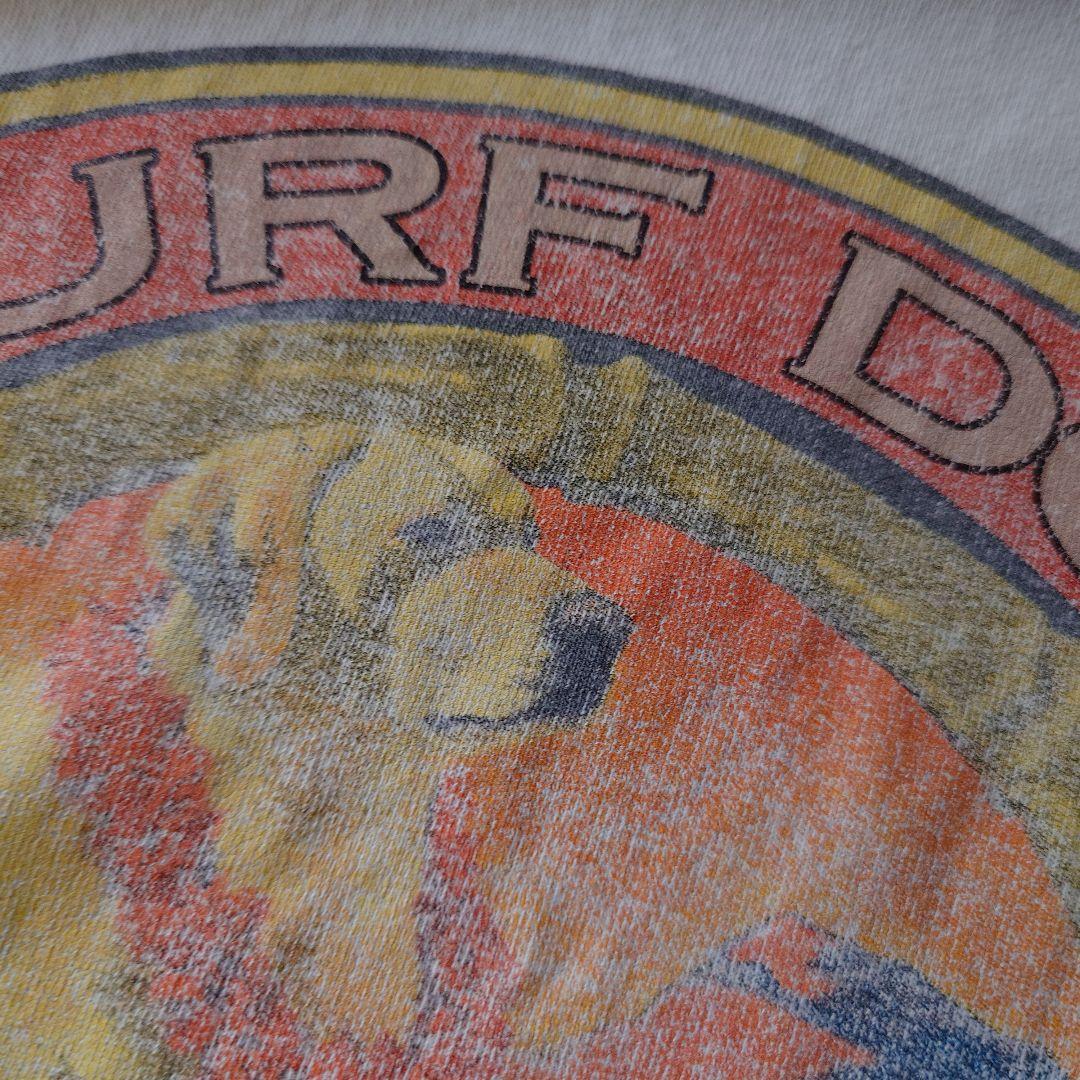 Old surf shop dog tee M