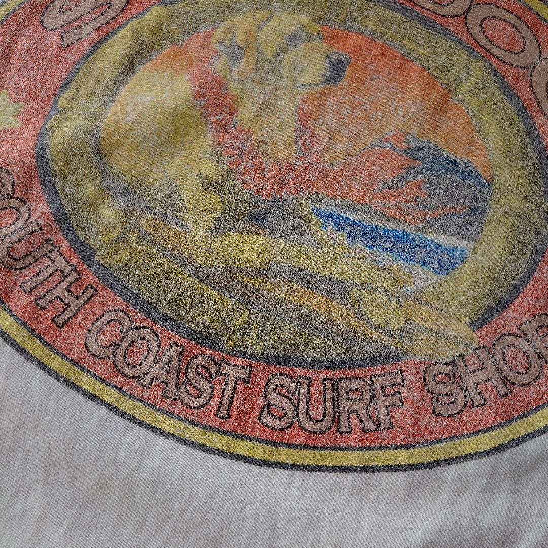 Old surf shop dog tee M