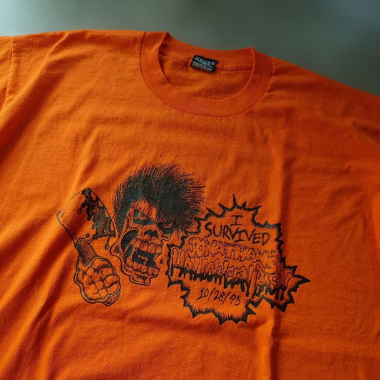 90s single print tee SKULL XL